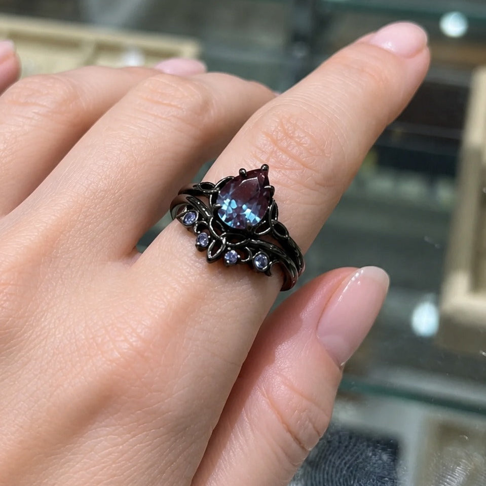 Amethyst Prestige Layer Ring