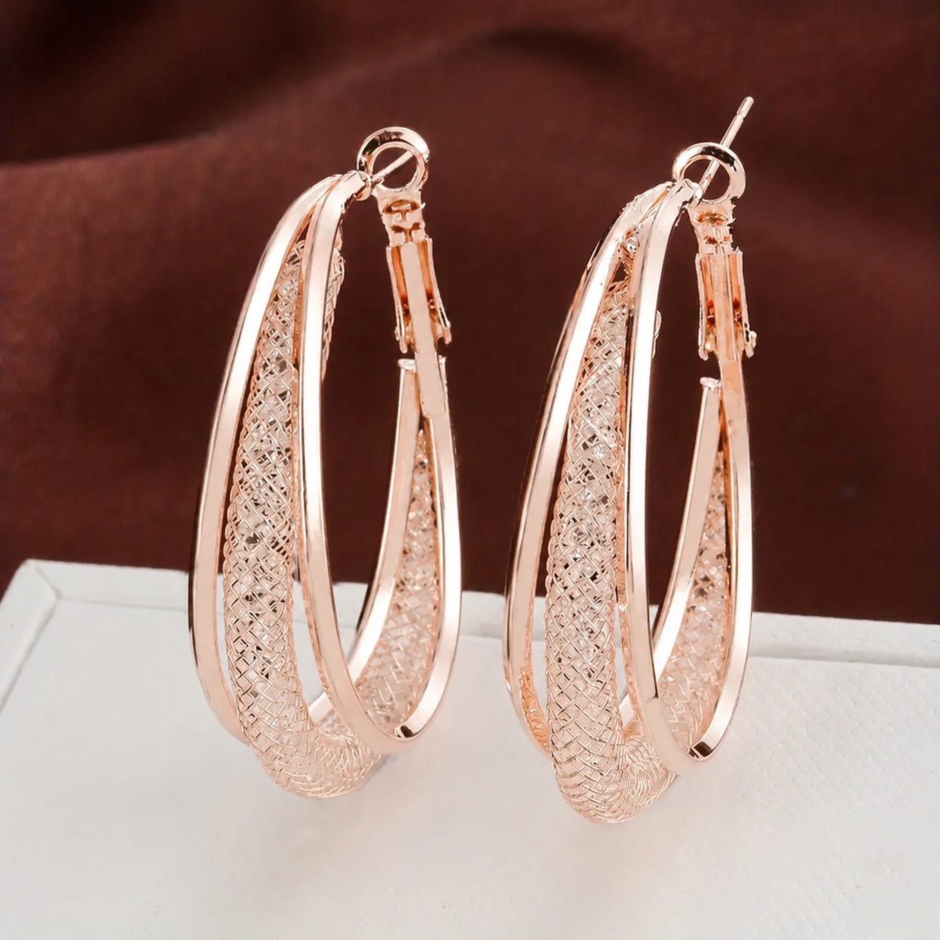 Sculpted Hoop Earrings