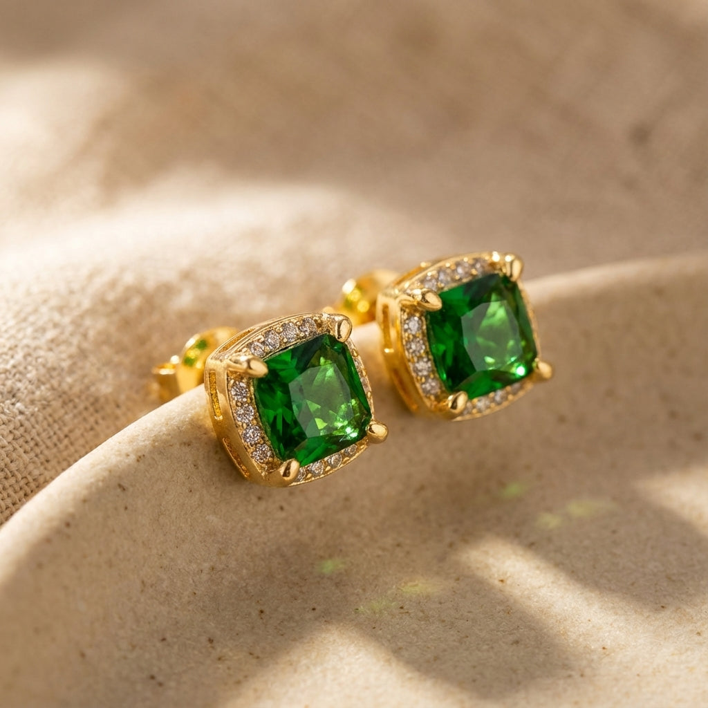 Calista Verdoux Gold Earrings