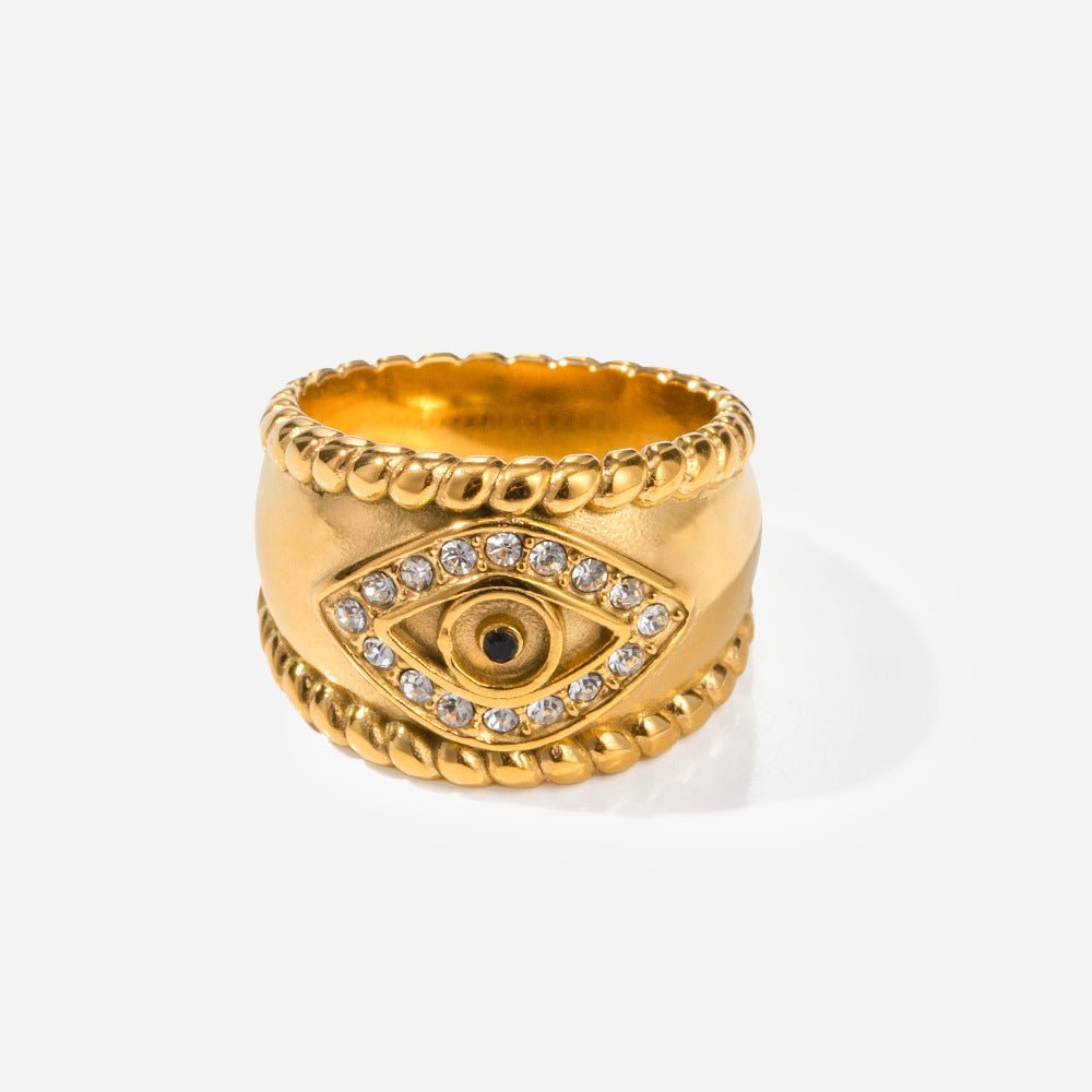 Oracle Eye Signet Ring