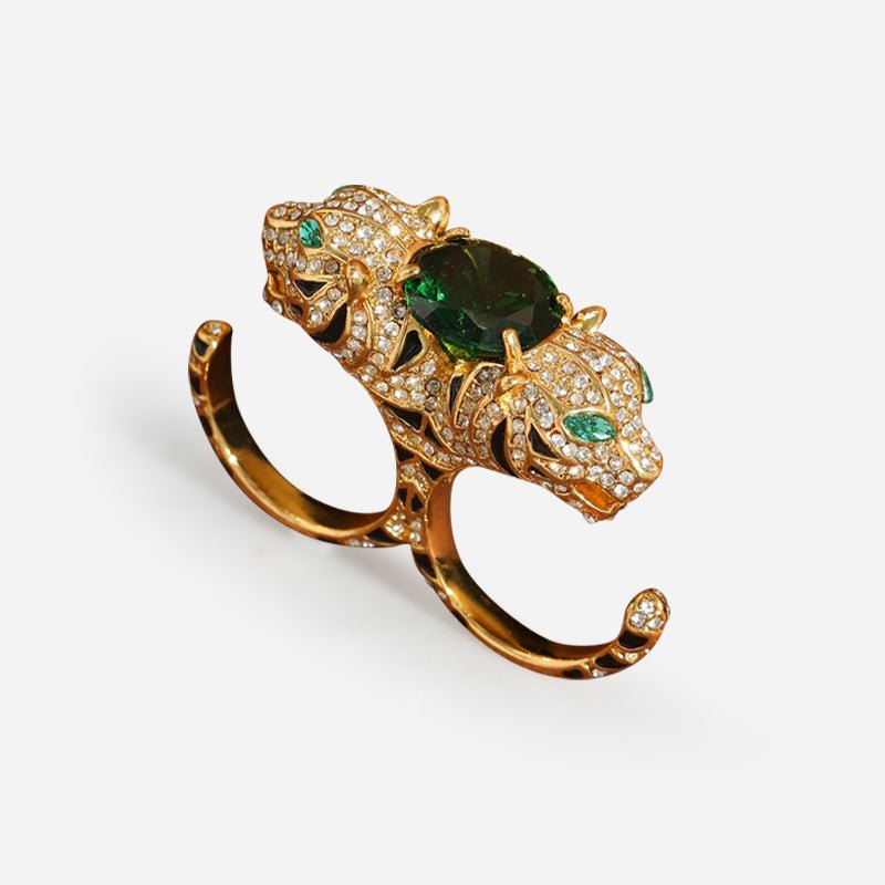 Panther Queen Statement Ring