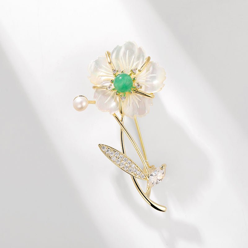 Pearl Blossom Brooch