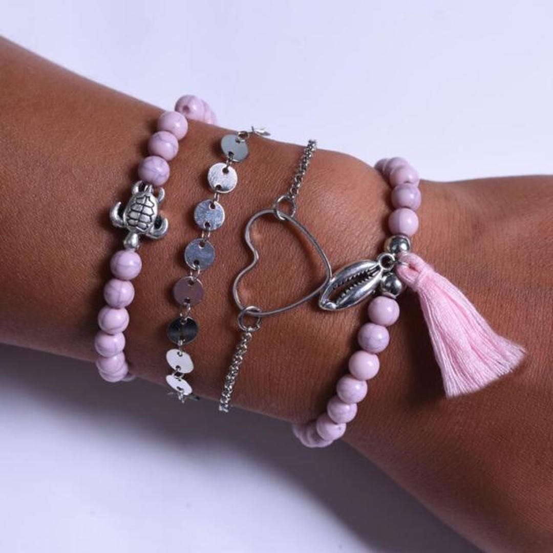 Set of 5 Premium Unique Bracelets