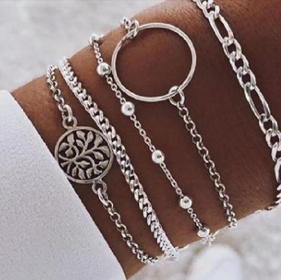 Set of 5 Premium Unique Bracelets