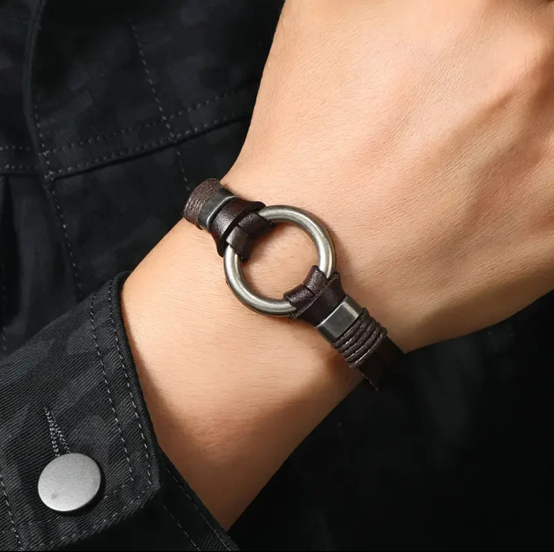 Vintage Boho Double Circle Bracelet