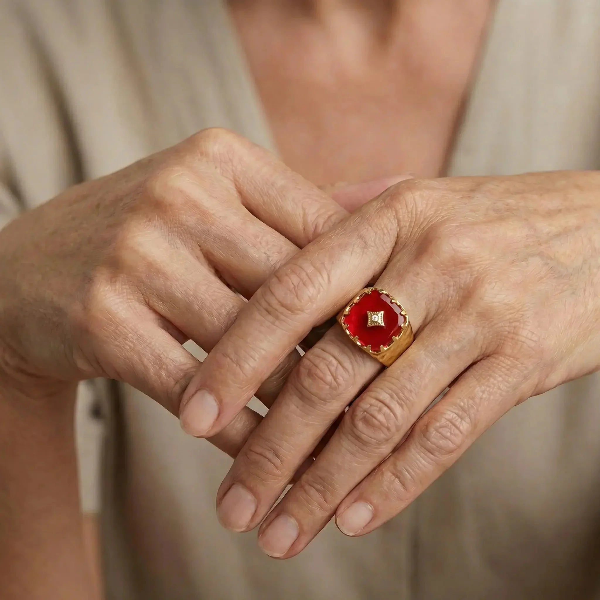 RubyRogue Statement Ring