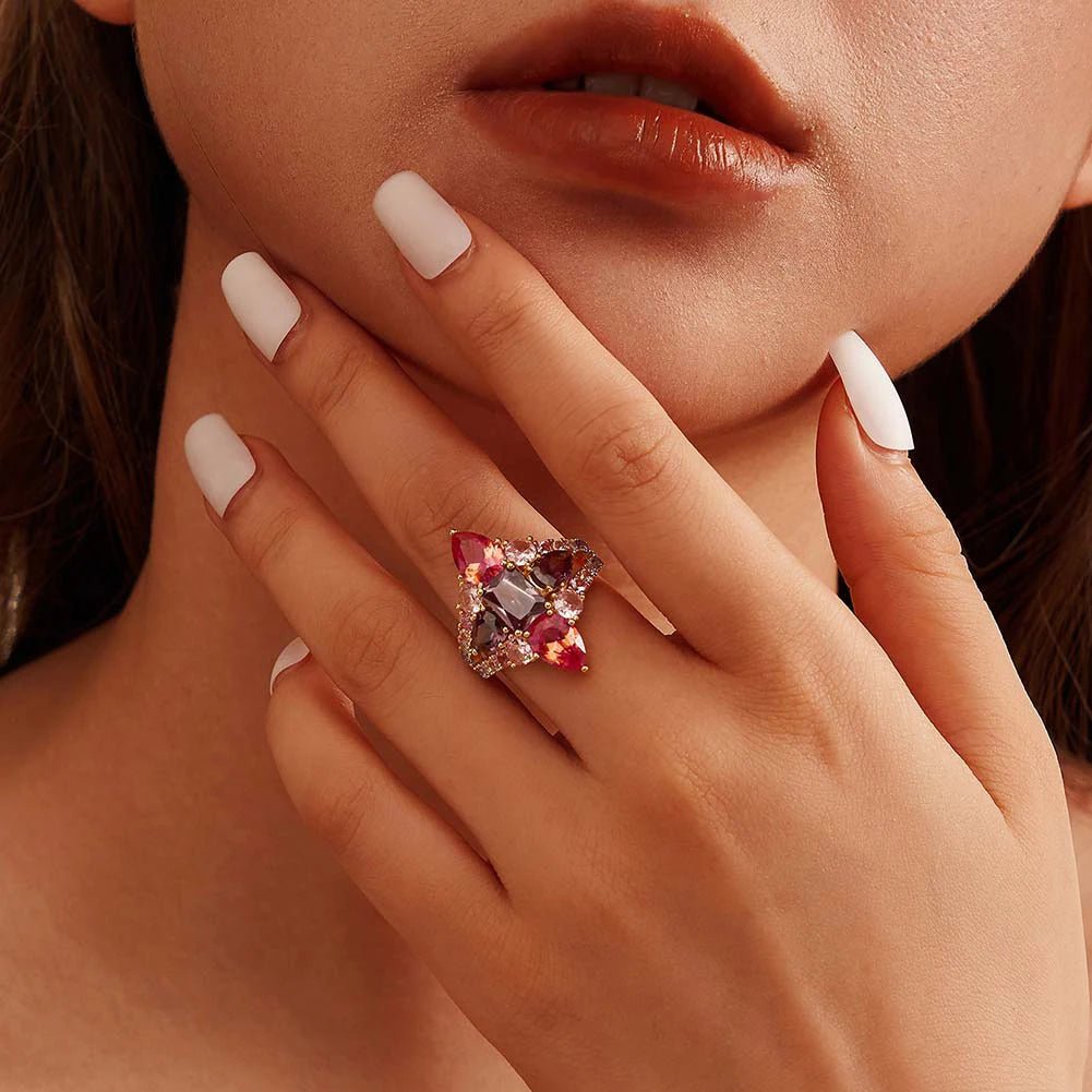Sunset Jewel Glow Ring