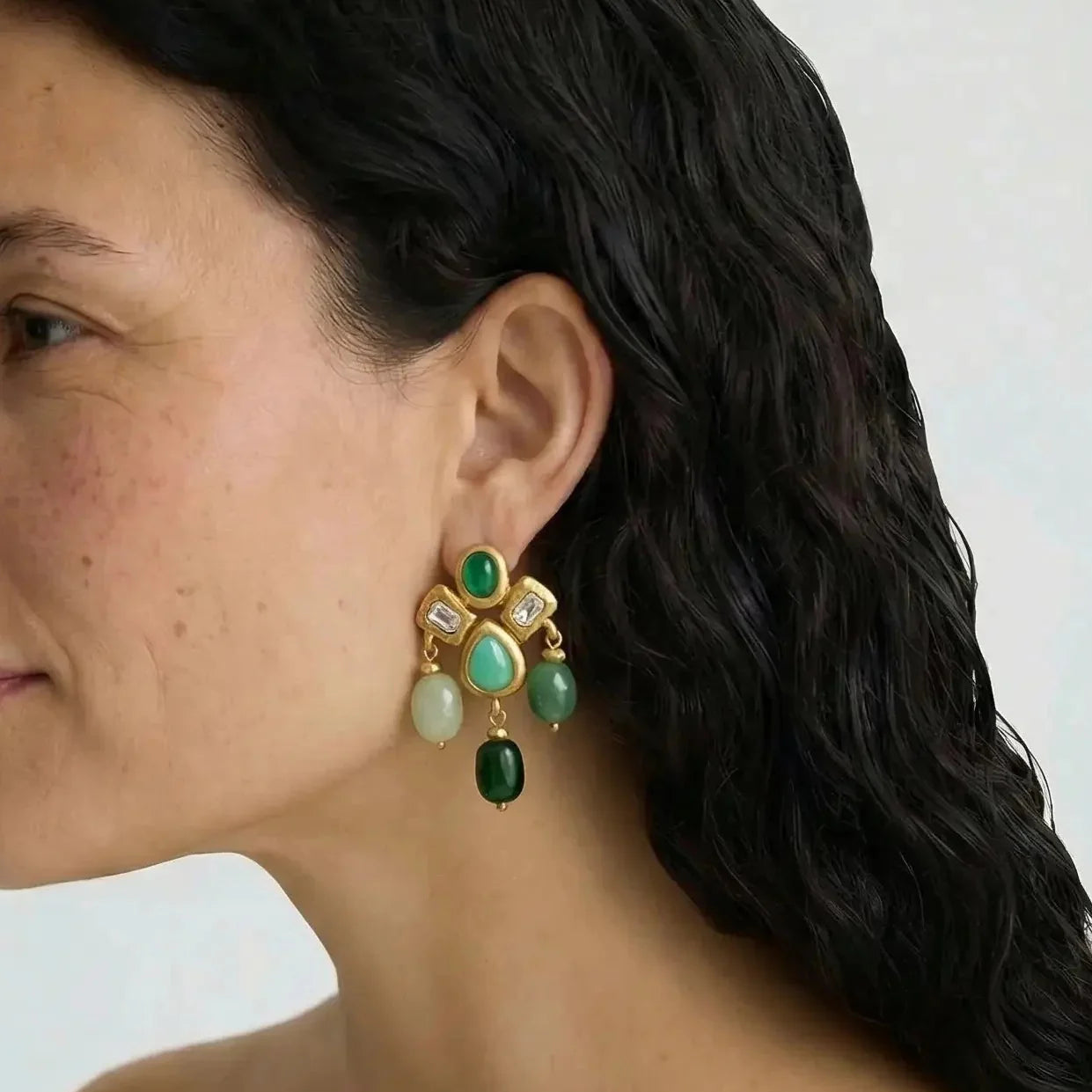 Verdant Dream Drop Earrings